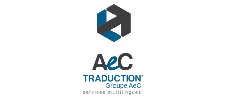 Logo AeC Traduction, services multilingues – Groupe AeC