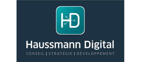 Logo Haussmann Digital – conseil, stratégie et développement numérique